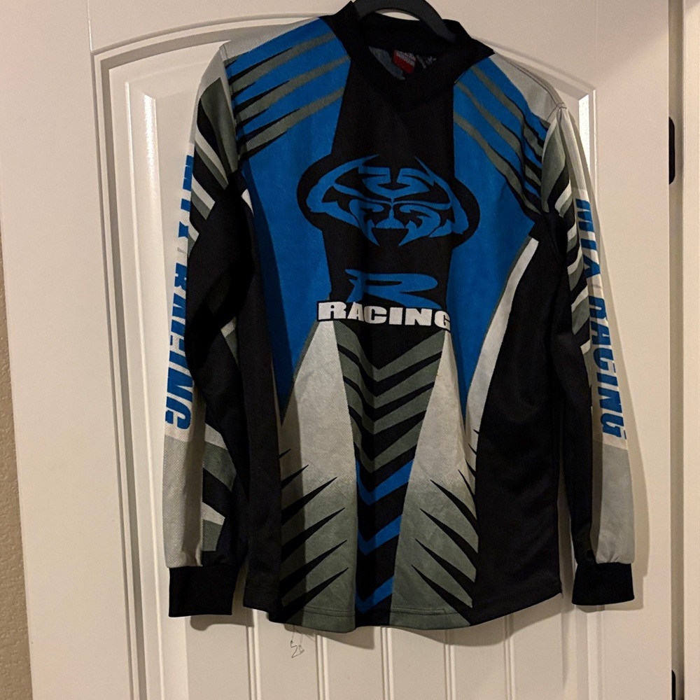Blue and Black Racing Jersey MTX